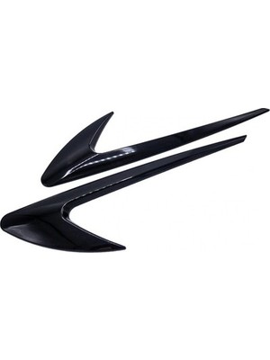 Aksefuar Lazer Hyundai Tuscon Yeni Çamurluk Venti (Sağ - Sol) Parlak Siyah