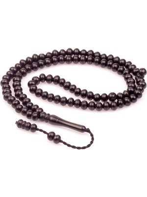 Joydizayn Şimşir Ağacı Dua Tesbihi 99LUK Namaz Tesbihi Siyah