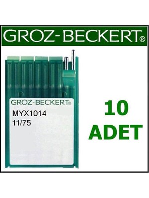 Groz Beckert MYX1014 Lok Makine Iğnesi 11 Numara
