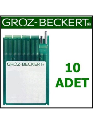Groz Beckert UYX128 Kemer Makina Iğnesi Uzun 8 Numara