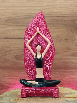 Damla Hediyelik Yoga Yapan Kız Tütsülük ve Mumluk