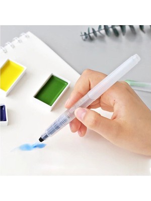 Refsan Hazneli Boyama Fırçası Seti