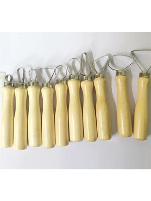 Refsan Ahşap Saplı Dip Alma Seti 10'lu