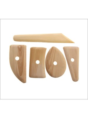 Refsan Ahşap Sistre  Çeki Tahtası 5'li Set