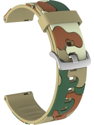 Bipower Samsung Watch 20MM KRD24 Kamuflaj Kordon