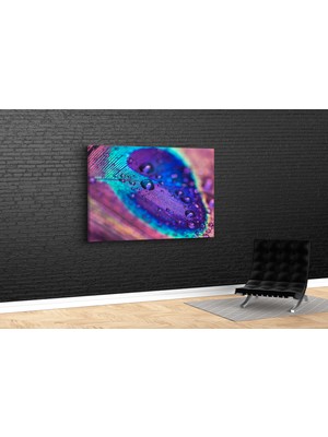 Tablo 360 Soyut Yaprak Kanvas Tablo