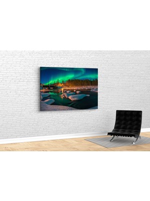 Tablo 360 Kuzey Işıkları Kanvas Tablo