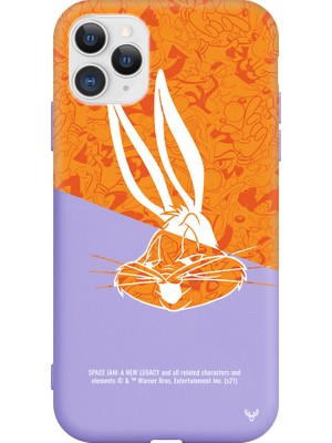 Deercase Apple iPhone 11 Pro Max Lila Renkli Silikon Bugsy Telefon Kılıfı