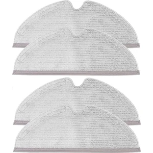 iBrush Roborock S5 Max Uyumlu 4lü Mop Fiber Bezi