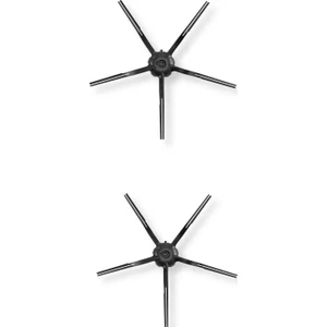 iBrush Roborock S6 MaxV / S5 Max / S6 PURE Uyumlu 2li Siyah Yan Fırça