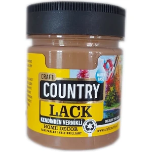 Craft Country 4053 Kendinden Vernikli Lack Hobi Boyası 550 cc Sütlü Kahve