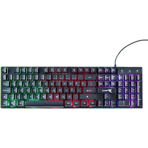 MaxValue RB-105K USB Kablolu Rainbow Gaming Standart Q Rainbow Aydınlatma Klavye