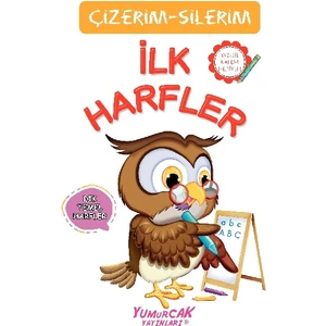 Yumurcak Yayınları Çizerim - Silerim Ilk Harfler - Yumurcak Yayınları