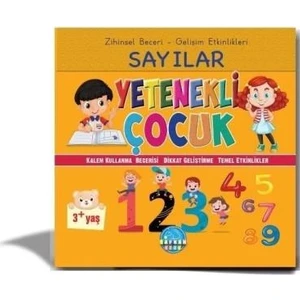 Zihinsel Beceri Gelişim Etkinlikleri Sayılar Yetenekli Çocuk 3 - Safkan Kids