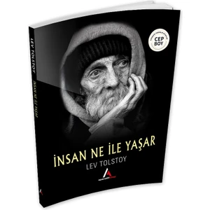 Aperatif Kitap Yayınları Insan Ne Ile Yaşar - Tolstoy - Cep Boy Aperatif Tadımlık Kitaplar