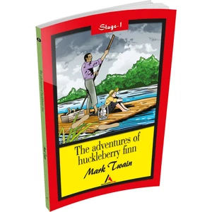 Aperatif Kitap Yayınları The Adventures Of Huckleberry Finn - Mark Twain (Stage-1) Aperatif Kitap