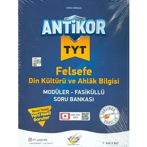 Antikor Yayınları Tyt Felsefe - Din Kültürü Soru Bankası