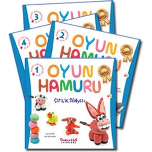 Yumurcak Yayınları Oyun Hamuru Eğitim Seti 4 Kitap - Yumurcak Yayınları