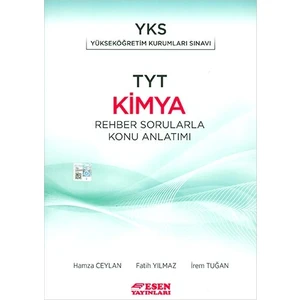Esen Yayınları Esen Tyt Kimya Rehber Sorularla Konu Anlatımı