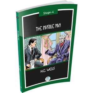 Mavi Çatı Yayınları The Invisible Man - H. G. Wells (Stage-4) Maviçatı Yayınları