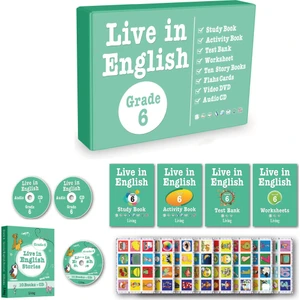 Living Publications 6.sınıf Ingilizce Öğrenme Seti Live In English