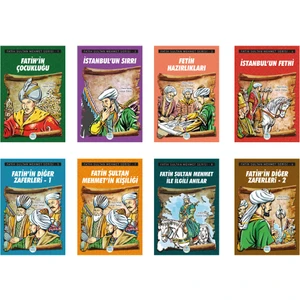 Mavi Çatı Yayınları Fatih Sultan Mehmet Serisi Seti 8 Kitap Maviçatı Yayınları