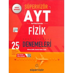 Süpervizör Yayınları Süpervizör 2021 Ayt Fizik 25LI Deneme