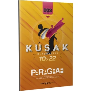 Marka Yayınları 2021 DGS Yeni Nesil Kolaydan Zora 10X22 Paragraf Kuşak Deneme