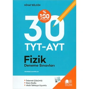 Nihat Bilgin Yayıncılık Tyt-Ayt Fizik 30 Deneme Sınavı Nihat Bilgin Yayıncılık
