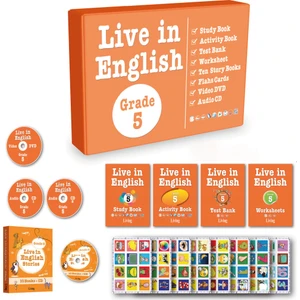 Living Publications 5.sınıf Ingilizce Öğrenme Seti Live In English