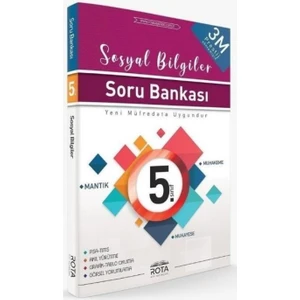 Rota Yayın Yapım Rota 5.sınıf Sosyal Bilgiler Soru Bankası