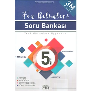 Rota Yayın Yapım Rota 5.sınıf Fen Bilimleri Soru Bankası