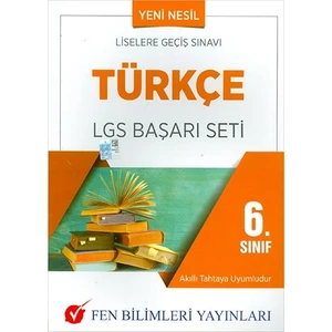 Fen Bilimleri Yayınları 6.Sınıf Türkçe LGS  Başarı Seti