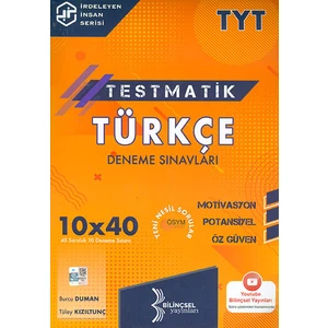 Tyt Testmatik Türkçe Deneme Sınavları