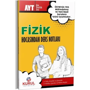 2021 Yks Ayt Fizik Hocasından Ders Notları
