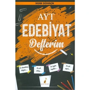 Pelikan Tıp Teknik Yayıncılık Ayt Edebiyat Defterim Pelikan Yayınları