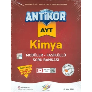 Antikor Yayınları Ayt Kimya Soru Bankası