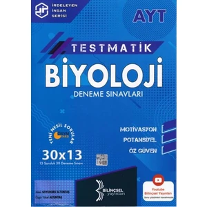 2021  Ayt Testmatik Biyoloji Deneme Sınavları 30X13