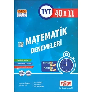 Nego Yayınları Nego Tyt 40X11 Matematik Denemeleri