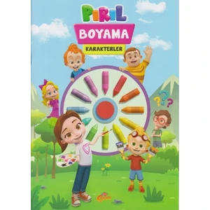 Pırıl Yayınları Pırıl Boyama Karakterler - Neslihan Bayram Sacihan - Pırıl Yayınları