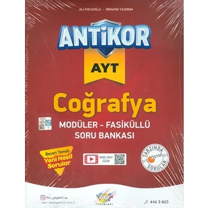 Antikor Yayınları Ayt Coğrafya Soru Bankası