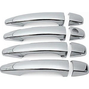 Peugeot 3008 Kapı Kolu 2016 Sonrası 4 Kapı 8 Parça Paslanmaz Çelik