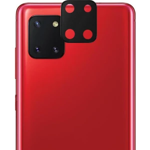 Samsung Galaxy Note 10 Lite Kamera Lens Koruma Camı V2 Siyah