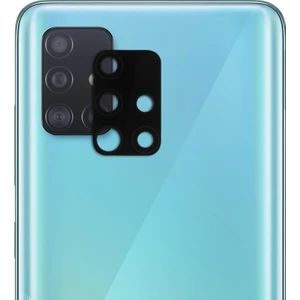 Samsung Galaxy A71 Kamera Lens Koruma Camı V2 Siyah