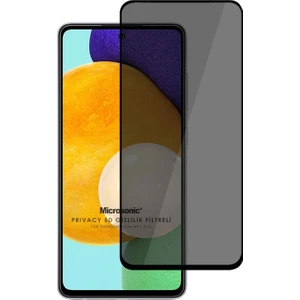 Samsung Galaxy A52 Privacy 5d Gizlilik Filtreli Cam Ekran Koruyucu Siyah