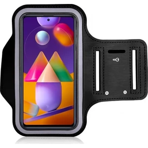 Samsung Galaxy M31S Kılıf Kol Bandı Spor Koşu Bisiklet Fitness Telefon Kılıfı  6.5"