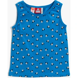 Mickey Mouse Atlet Lisanslı Pamuklu