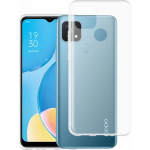 Oppo A15 Kılıf Şeffaf Silikon Lüx