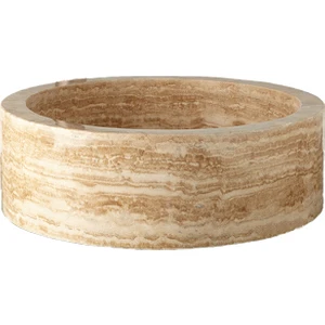 Traverten Silindir Lavabo