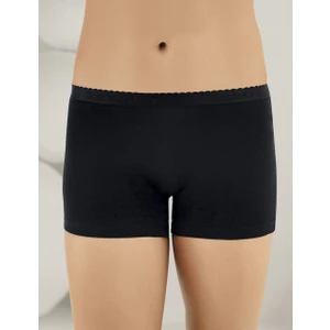 Likralı Boxer Şort Siyah MB3022